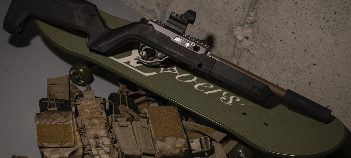 Rifle detail, Machine Guns Montana